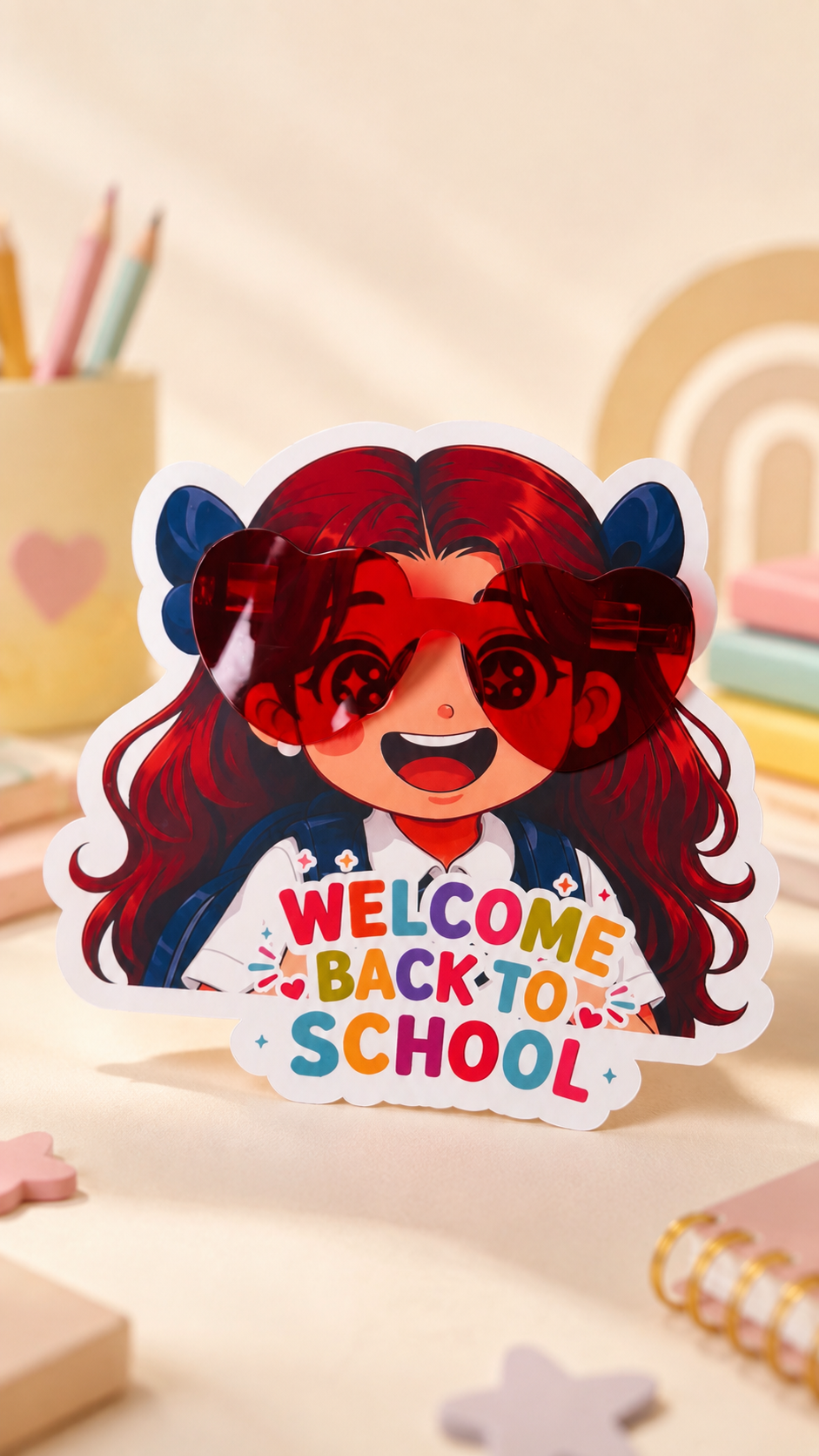 نظارات العودة للمدرسة للبنات 🎒✨